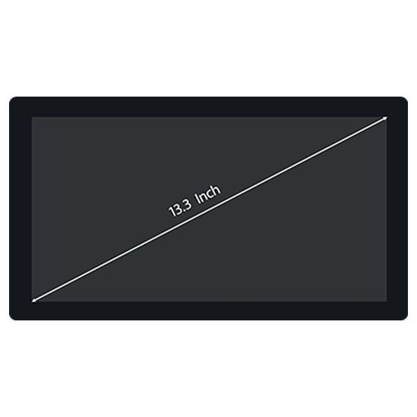 13.3 Inch Open-Frame Touchscreen Monitor