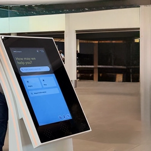 23.8 Inch Capacitive Touch Screen Panel for information kiosk application